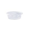 Picture of clear microwave cont. round 225 cc w\lid