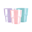 Picture of CLEAR NOVA CUP MIX COLOUR  6 OZ