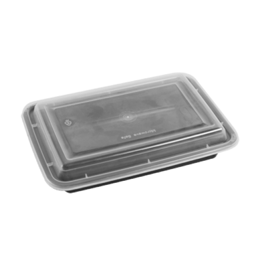 Picture of (MIC.CONT.RECT. 28 OZ I3LK W/LID (PGL