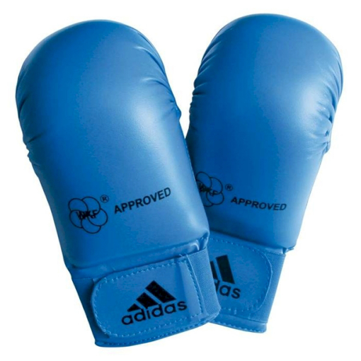 Picture of Internationally certified karate handguard, blue color