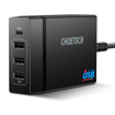 صورة 72W Multi Port Charger - 60W Type C port