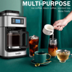 Picture of 2 In1 Drip Coffee Maker Compatible Ground Coffee And Coffee Beans Coffee Maker Machine With Digital Display Keep Warm Sonifer
