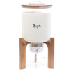 Picture of Glass storage container 9 kg with Acacia wood