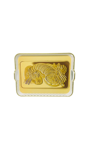 Picture of golden tray