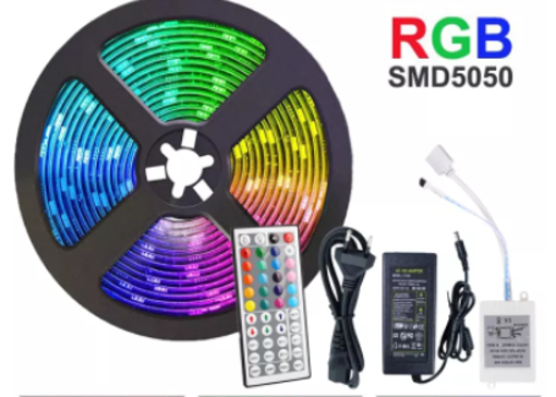 Picture of colorful light strip