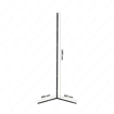 Picture of led corner lighting