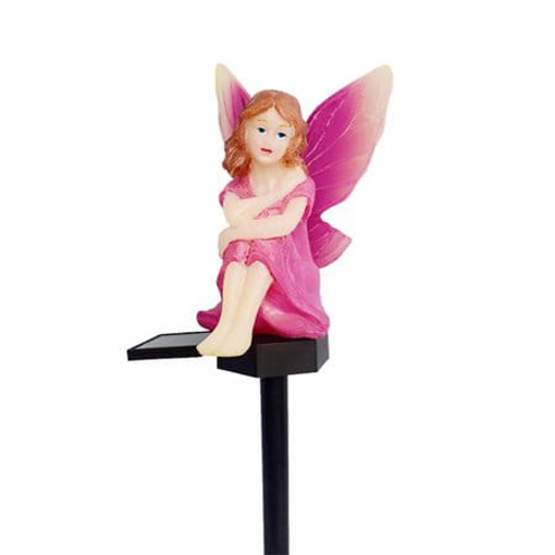 Picture of luminous night statue solar power