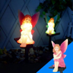 Picture of luminous night statue solar power