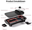 Picture of Grill Electric Pan, Multi Function Two-in-one Smokeless Non-stick Barbecue Stone Baking