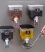 Picture of Plastic Kitchen Wall-mounted Oil and Vinegar Dispenser Jar Container