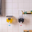 Picture of Plastic Kitchen Wall-mounted Oil and Vinegar Dispenser Jar Container