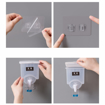 Picture of Plastic Kitchen Wall-mounted Oil and Vinegar Dispenser Jar Container