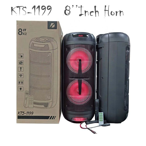 Picture of KTS-1199 8inch Subwoofer Wireless bt Speaker with Karaoke system