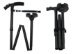 Picture of Folding Walking Stick Cane + LED Light