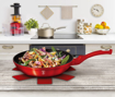 Picture of BH Frypan 24 cm  Burgundy 