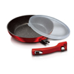 Picture of BH Frypan 28 cm detach  Burgundy 